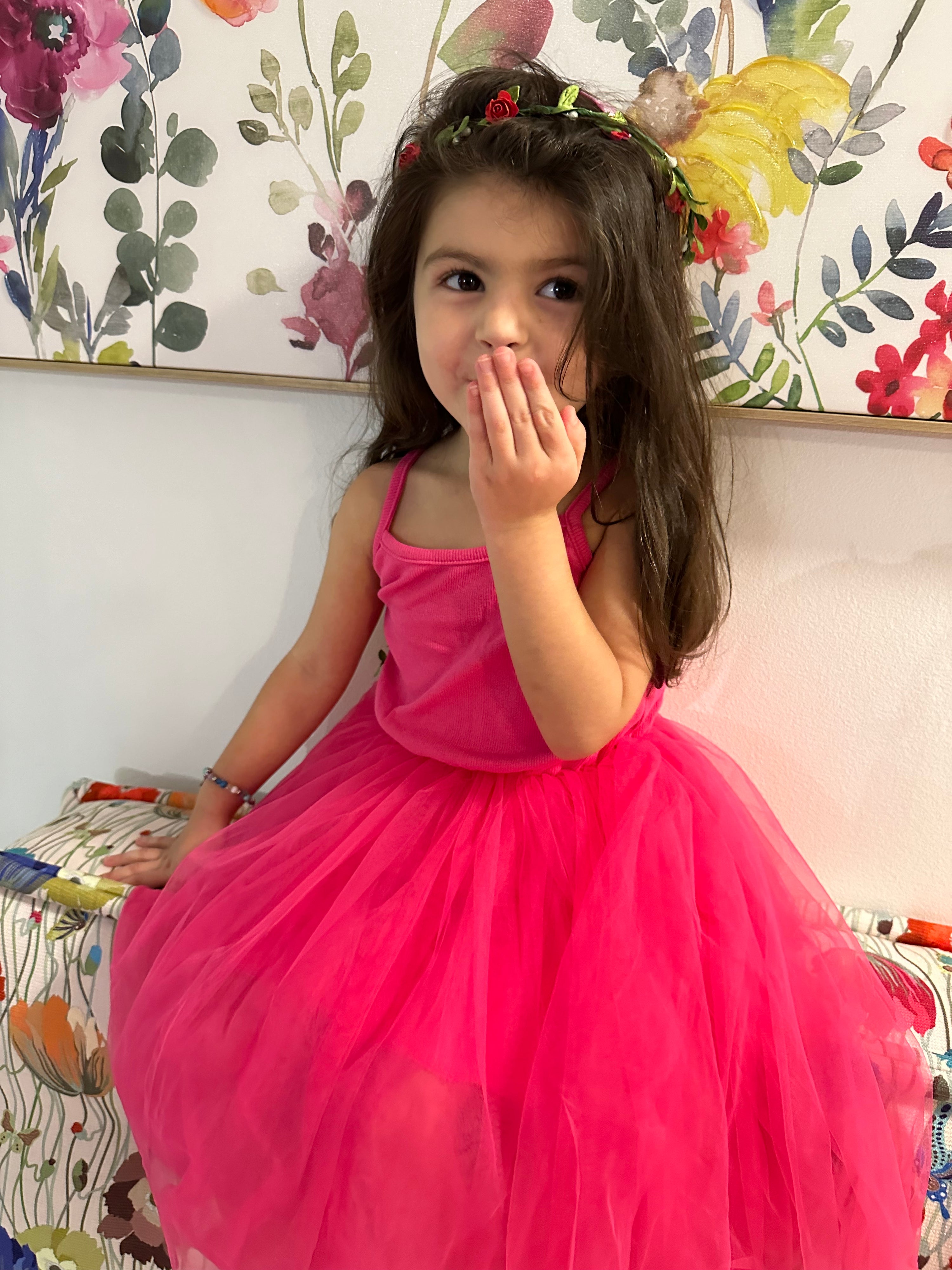 47 - Magenta Ballerina Dress