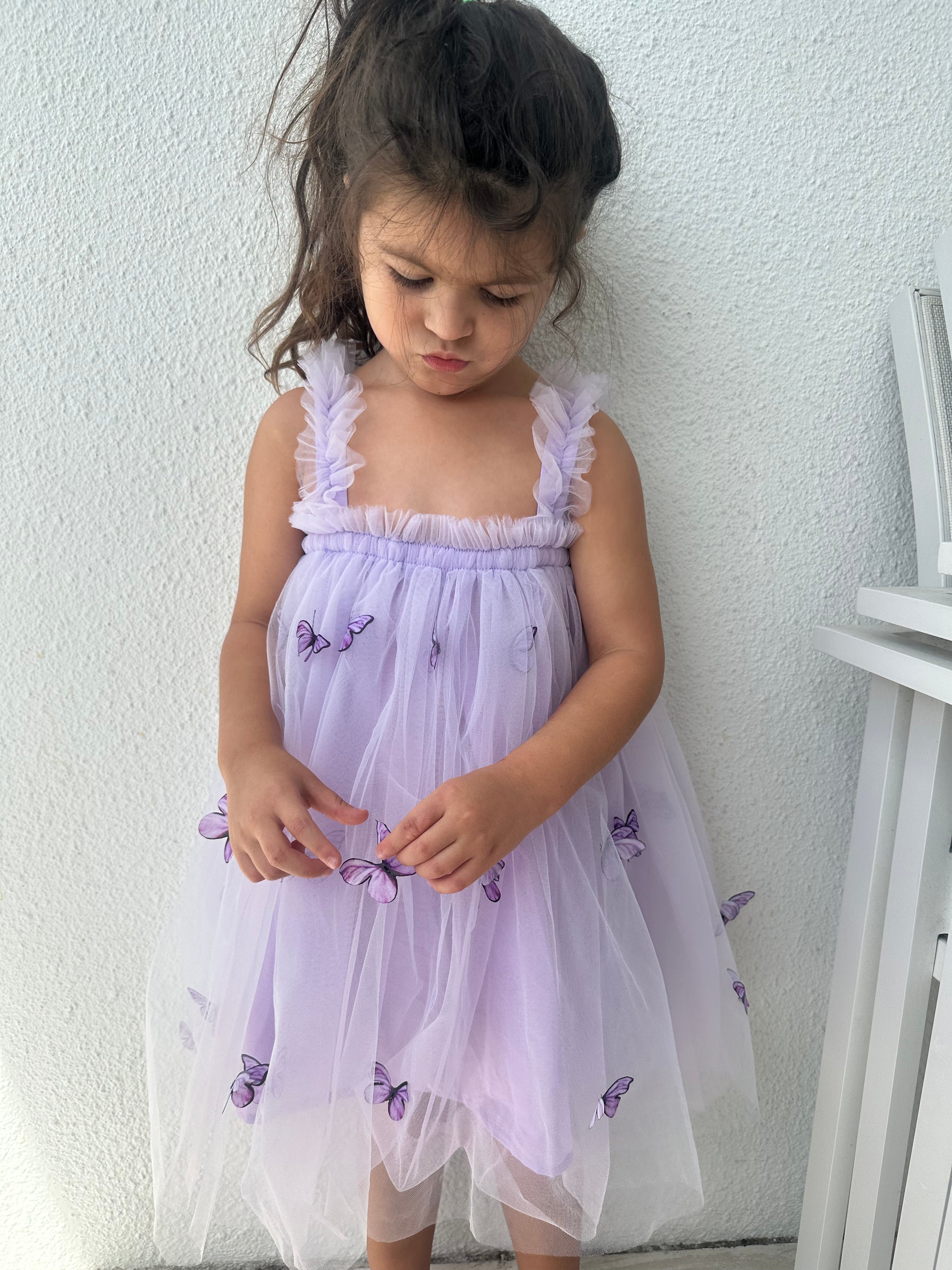 20 - Purple Butterfly Fairy Dress