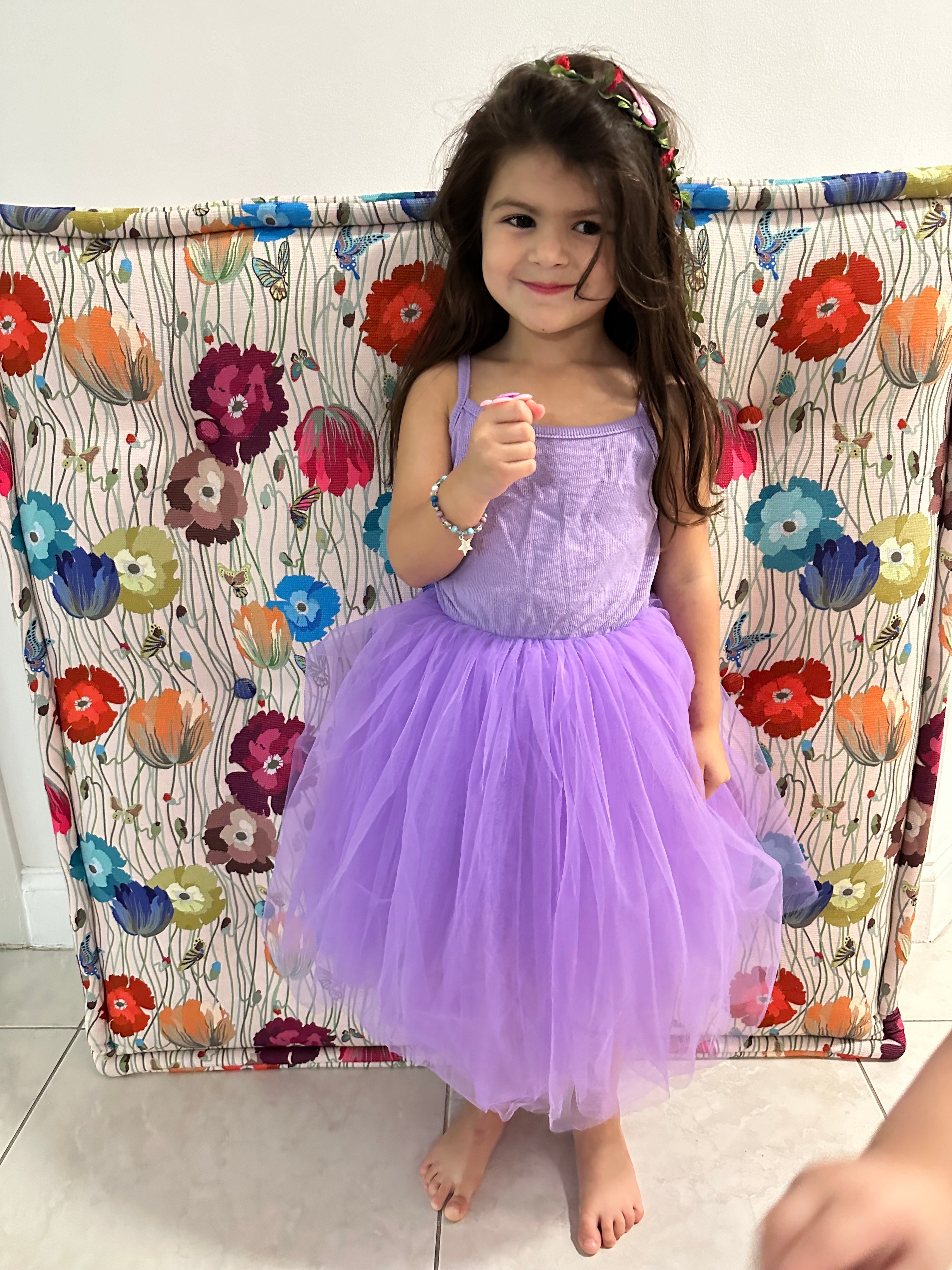 48 - Purple Lilac Ballerina Dress