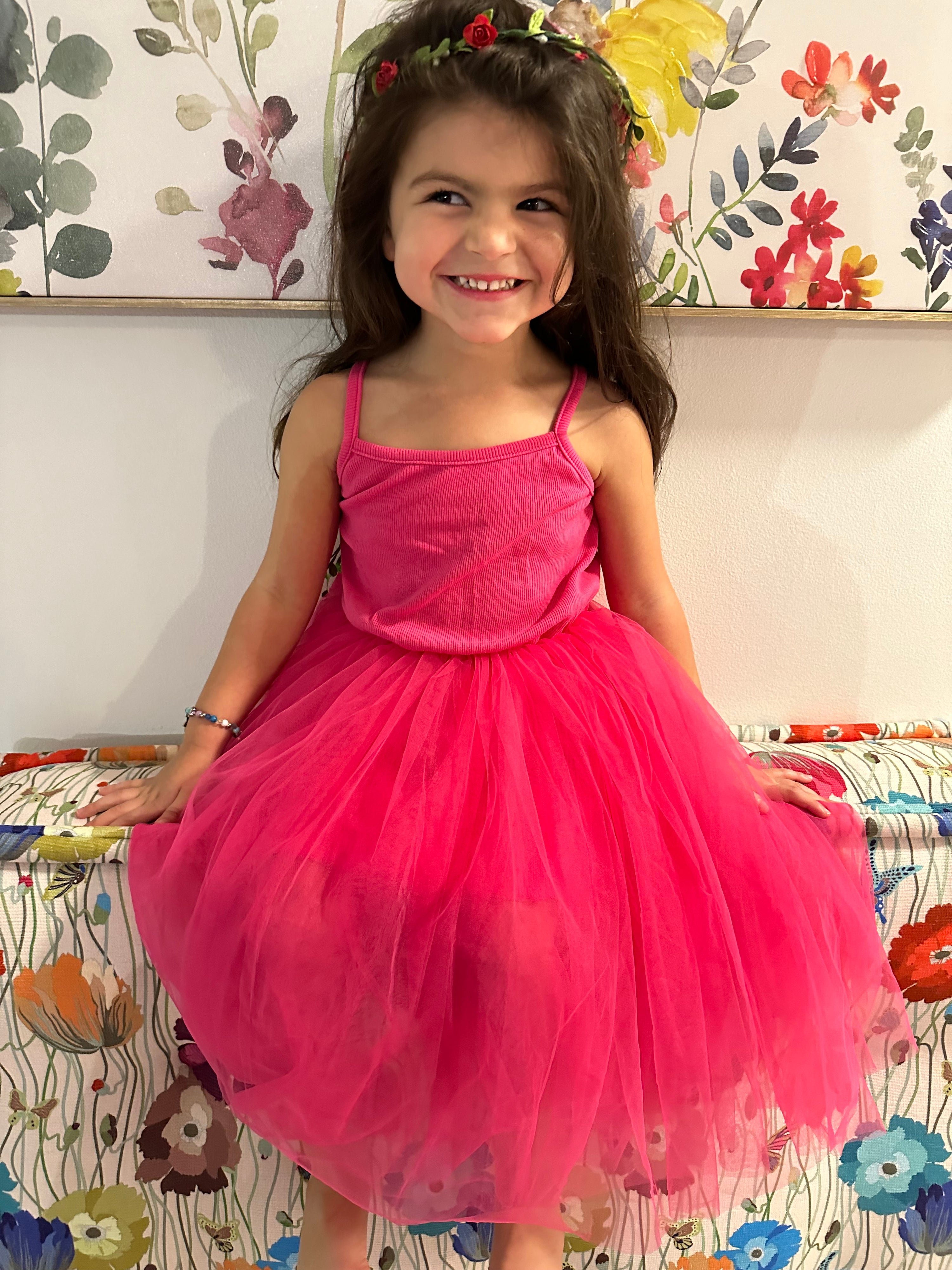 47 - Magenta Ballerina Dress