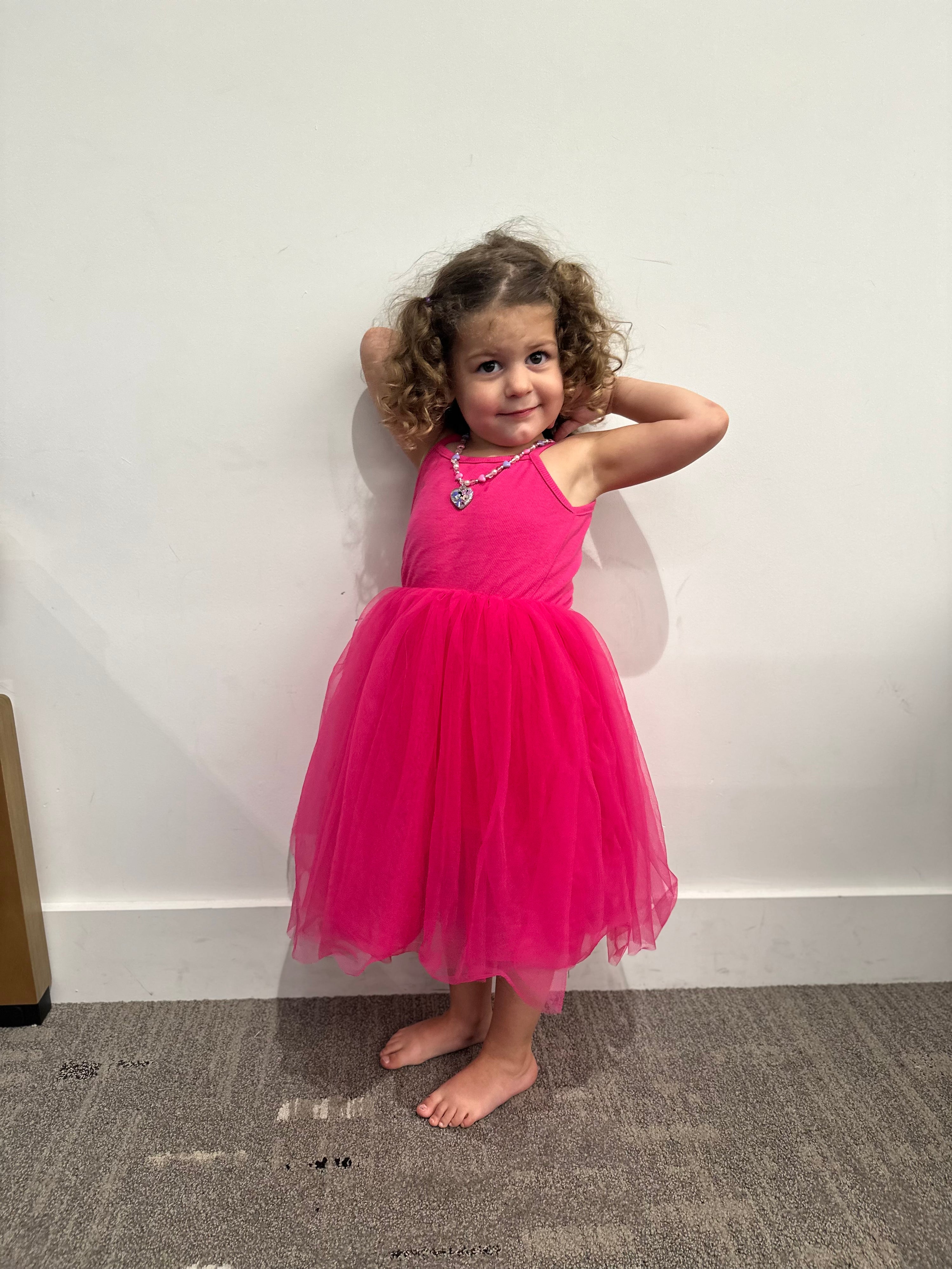 47 - Magenta Ballerina Dress