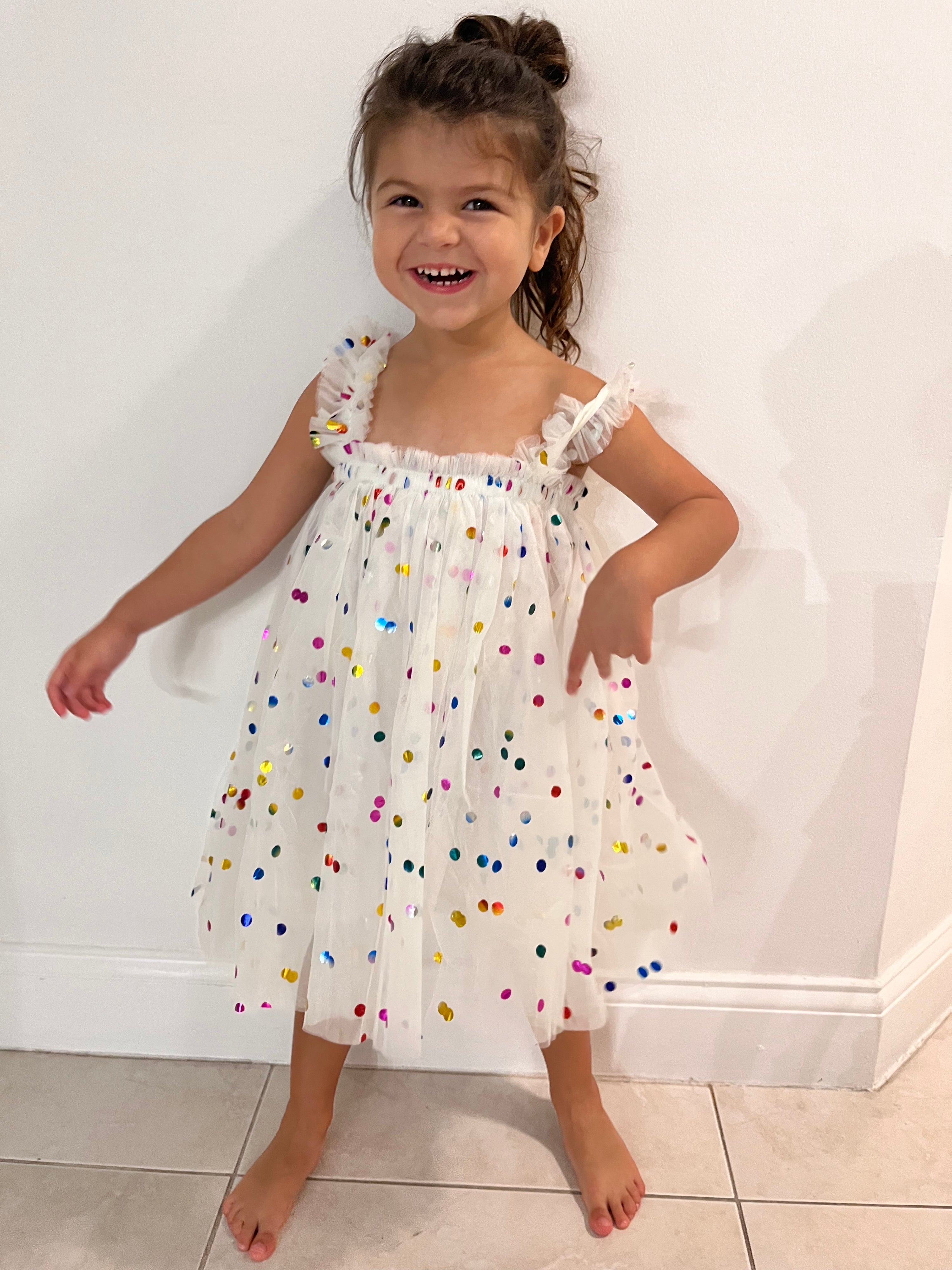 37 - Birthday Confetti Dress Straps