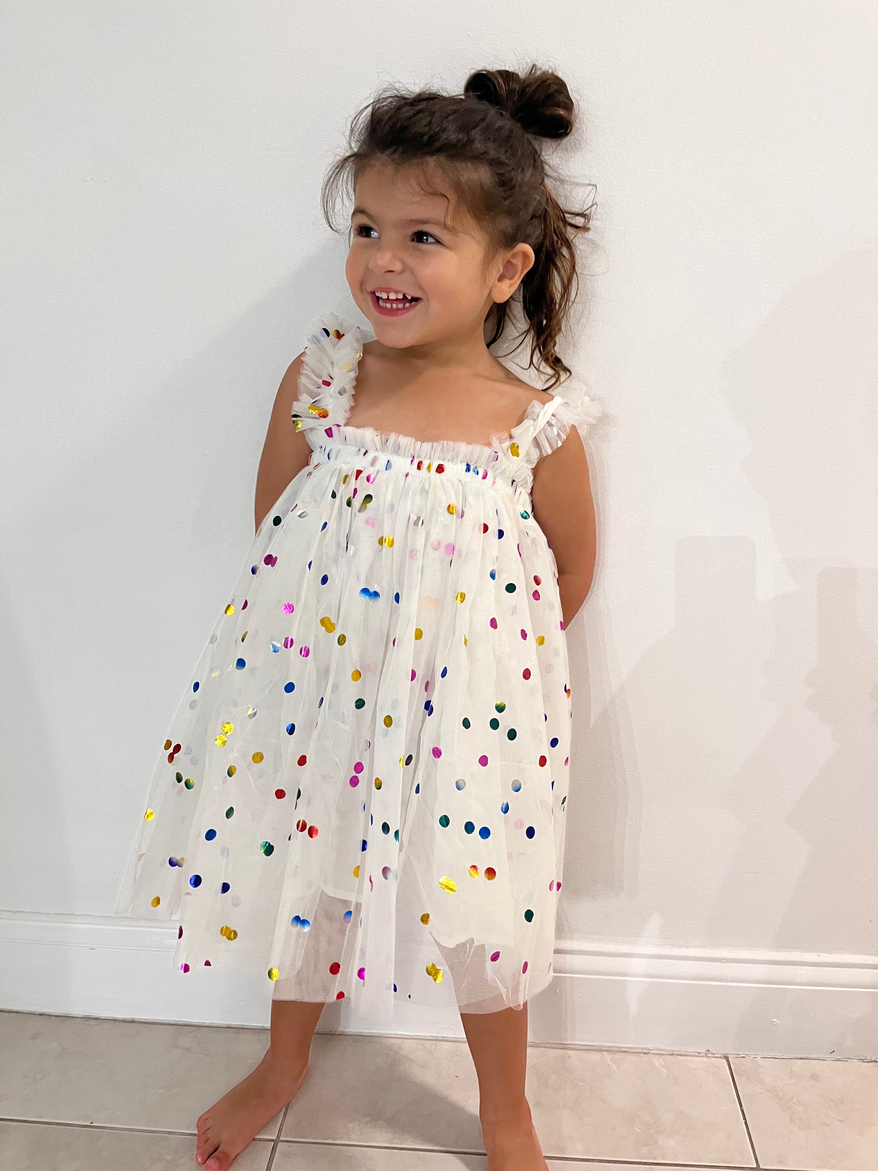 37 - Birthday Confetti Dress Straps