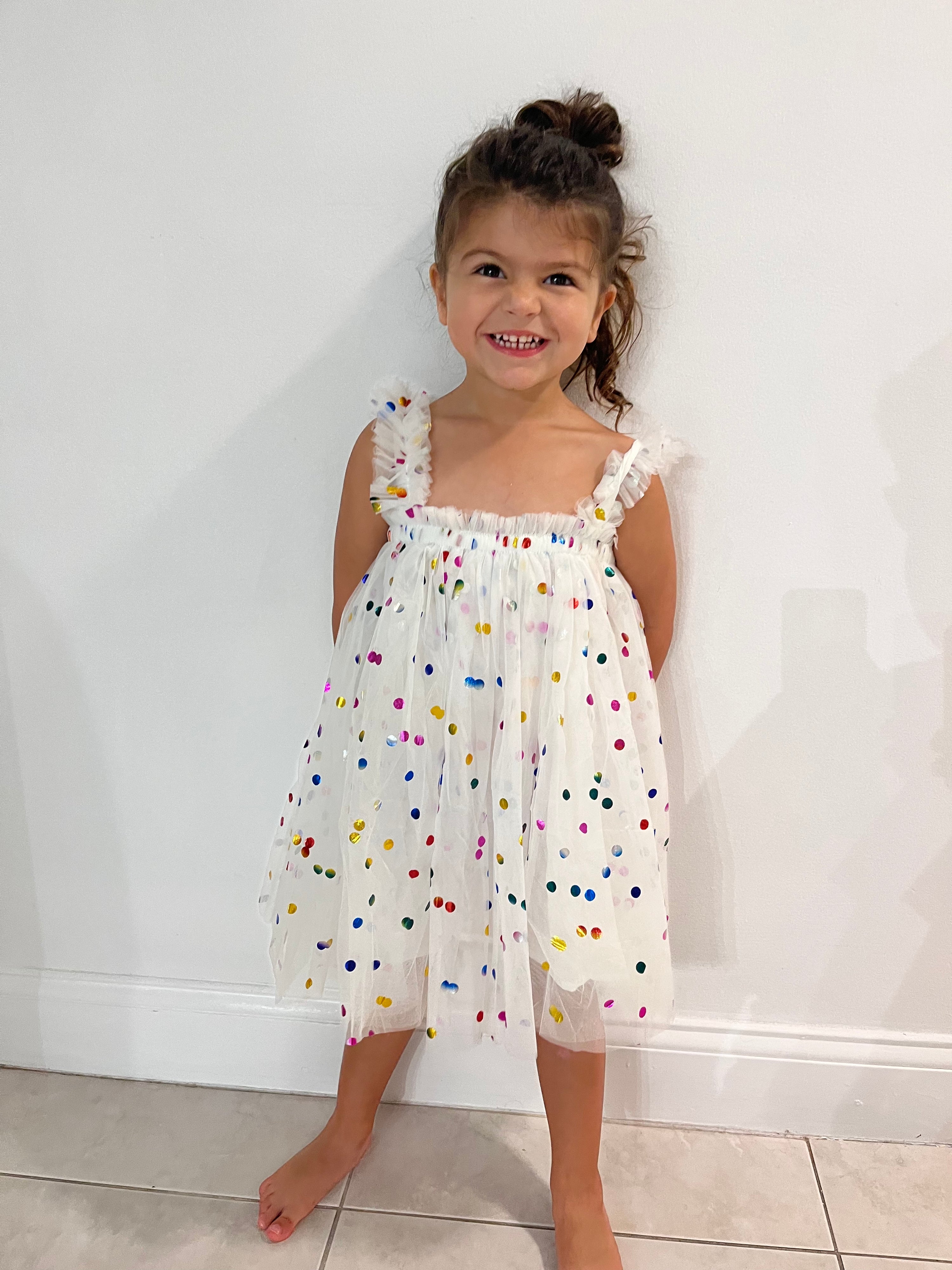 37 - Birthday Confetti Dress Straps