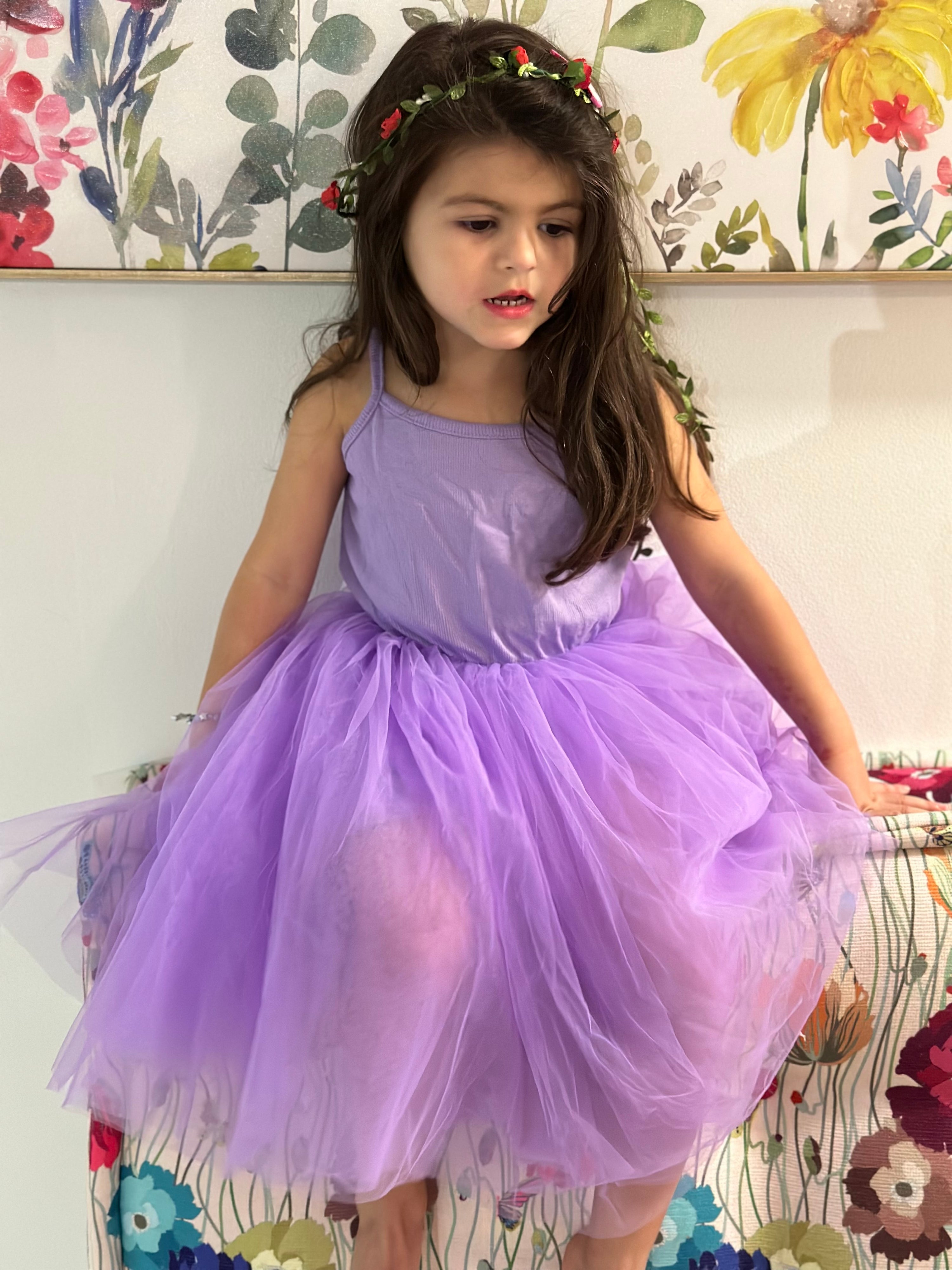 48 - Purple Lilac Ballerina Dress