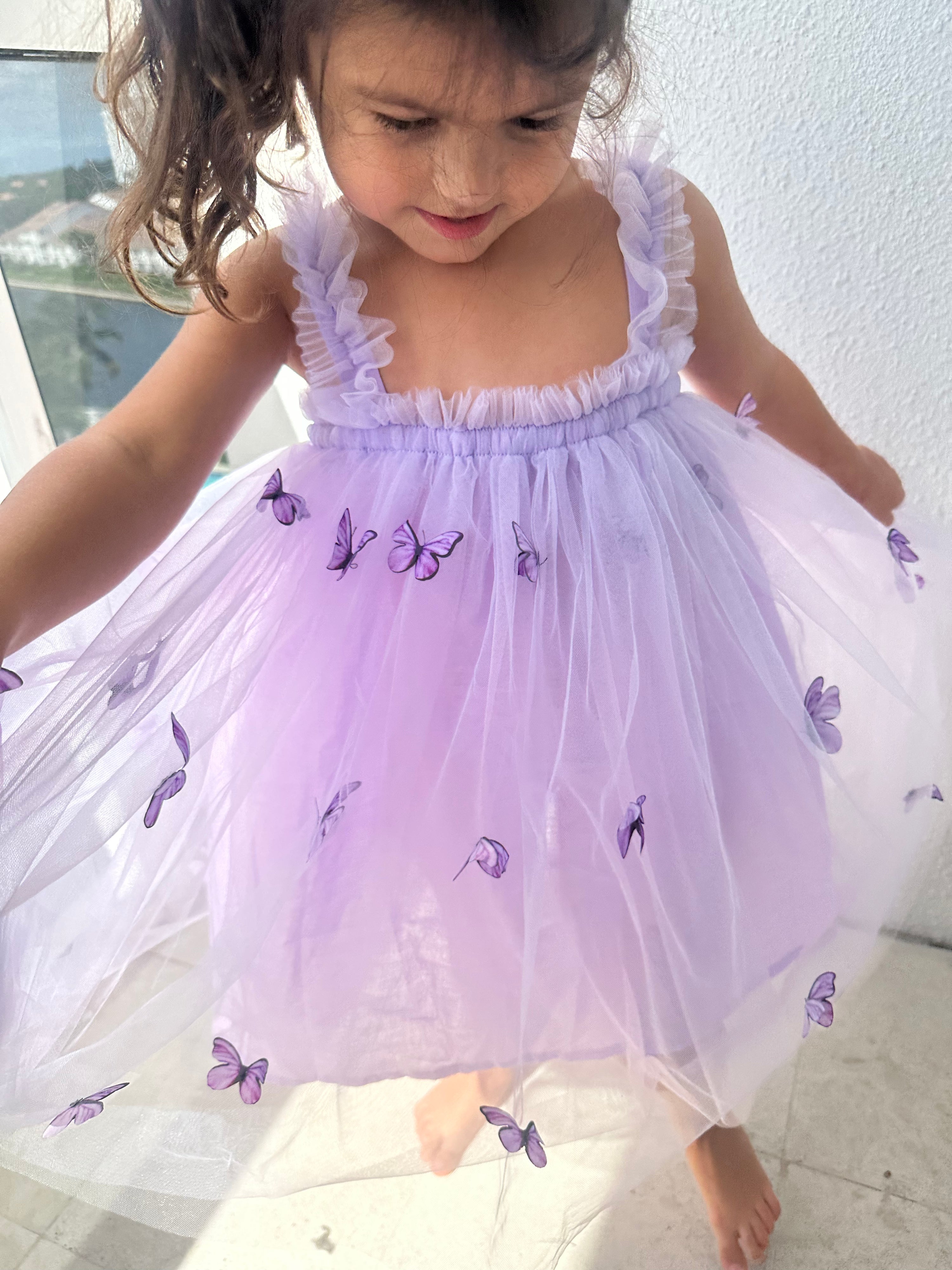 20 - Purple Butterfly Fairy Dress