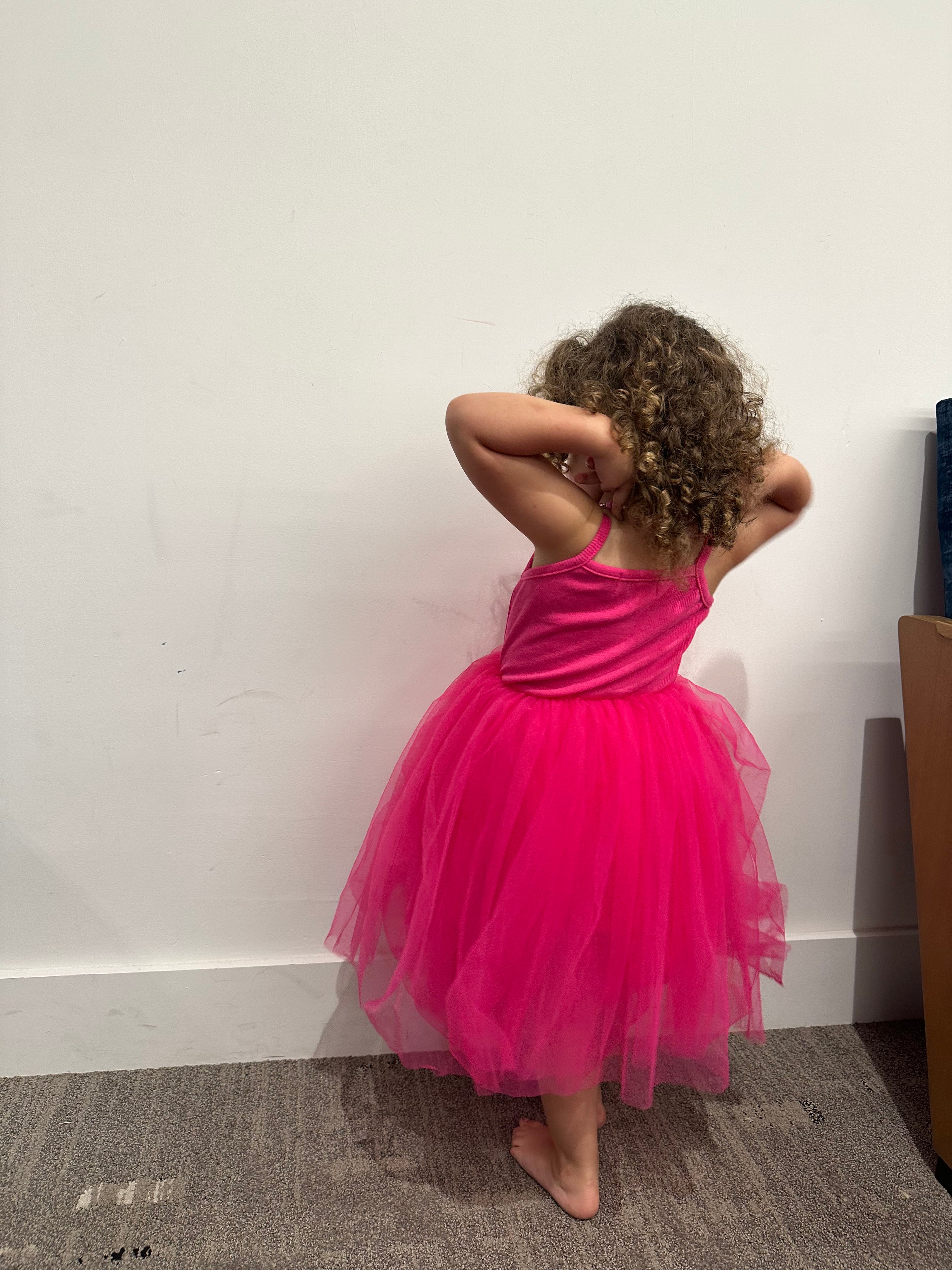 47 - Magenta Ballerina Dress