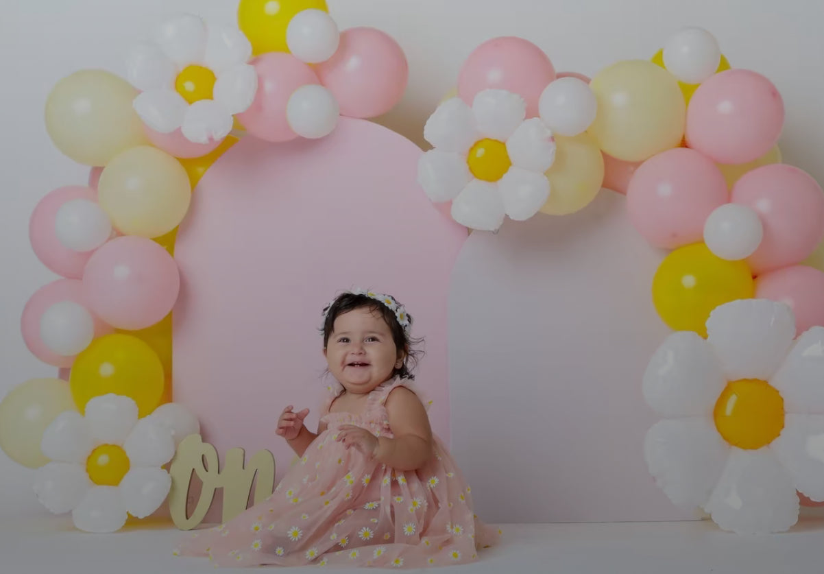 03 - Pink Daisy Tulle Dress