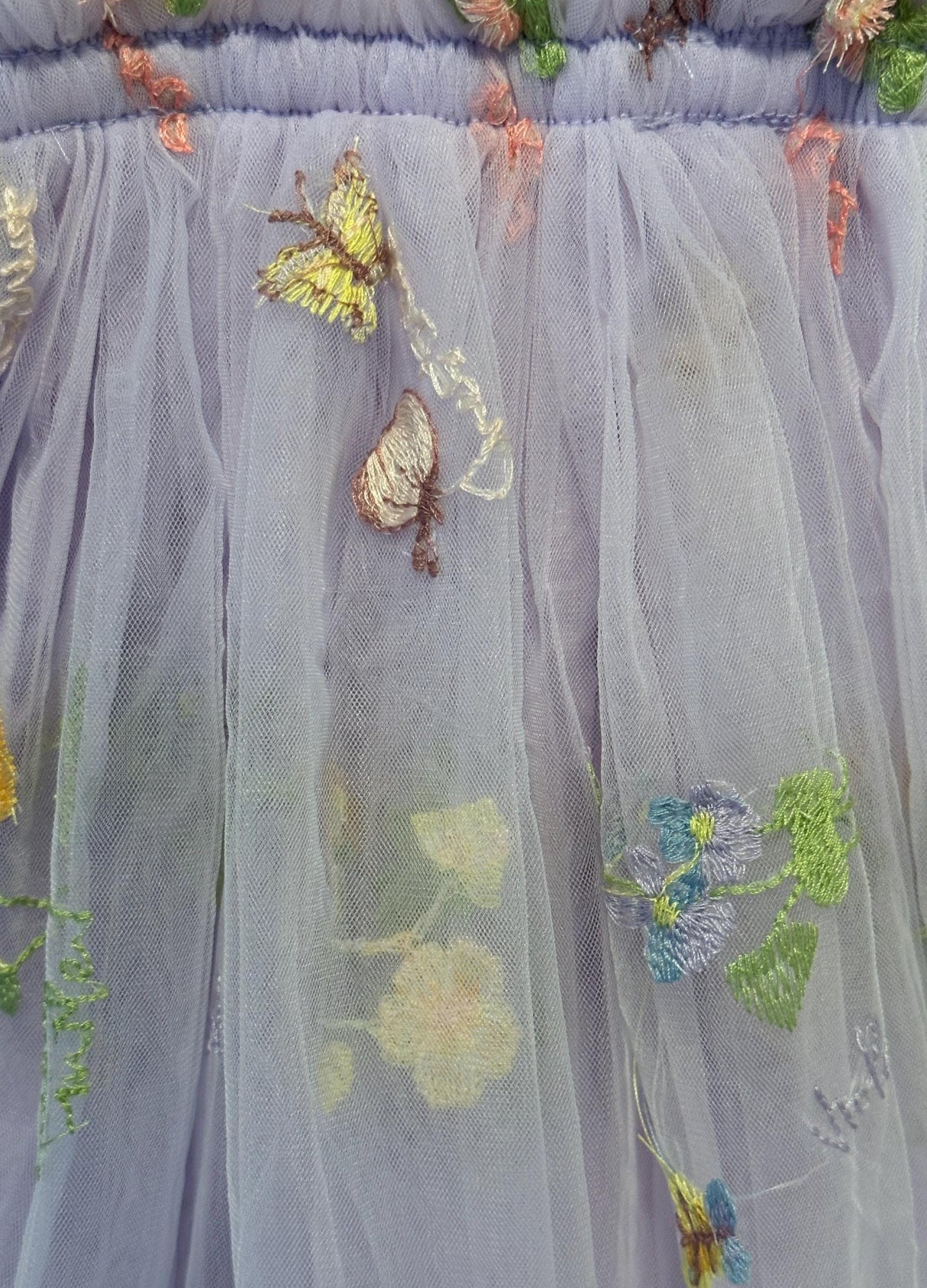 001 - Purple Flower and Butterfly Dress