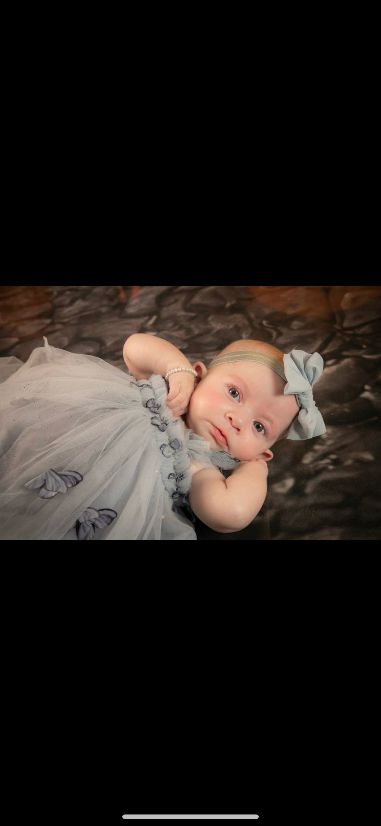 22 - Dusty Blue Butterfly Fairy Dress