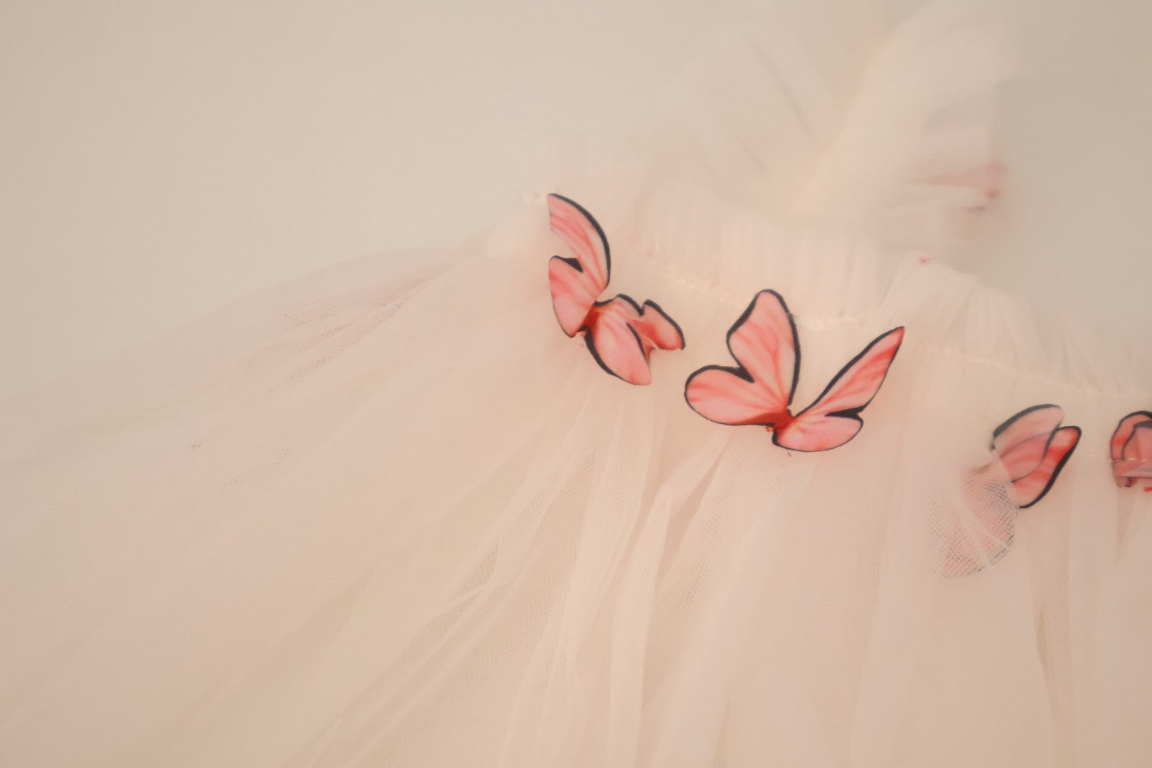 14 - White Butterfly Fairy Dress