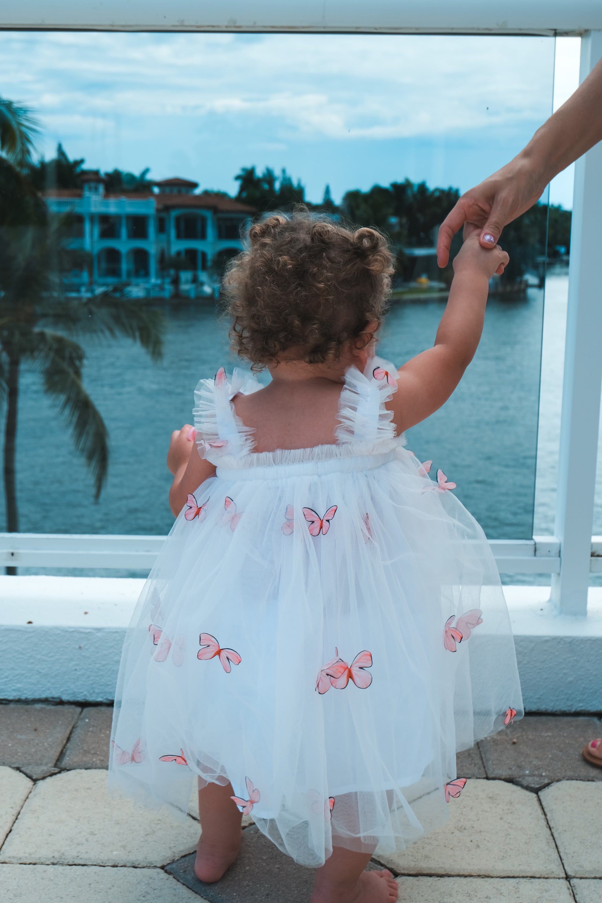 14 - White Butterfly Fairy Dress