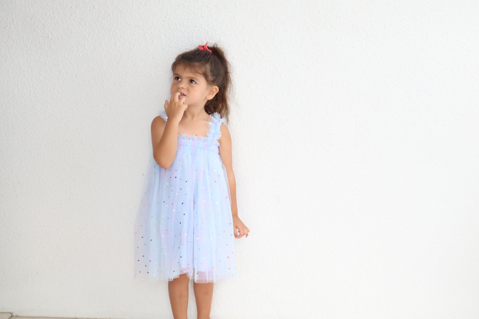 39 - Blue Rainbow Unicorn Dress