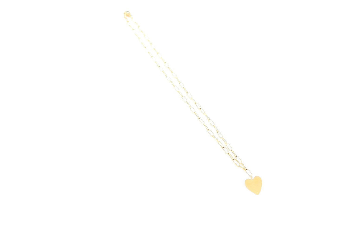 Black Heart Necklace