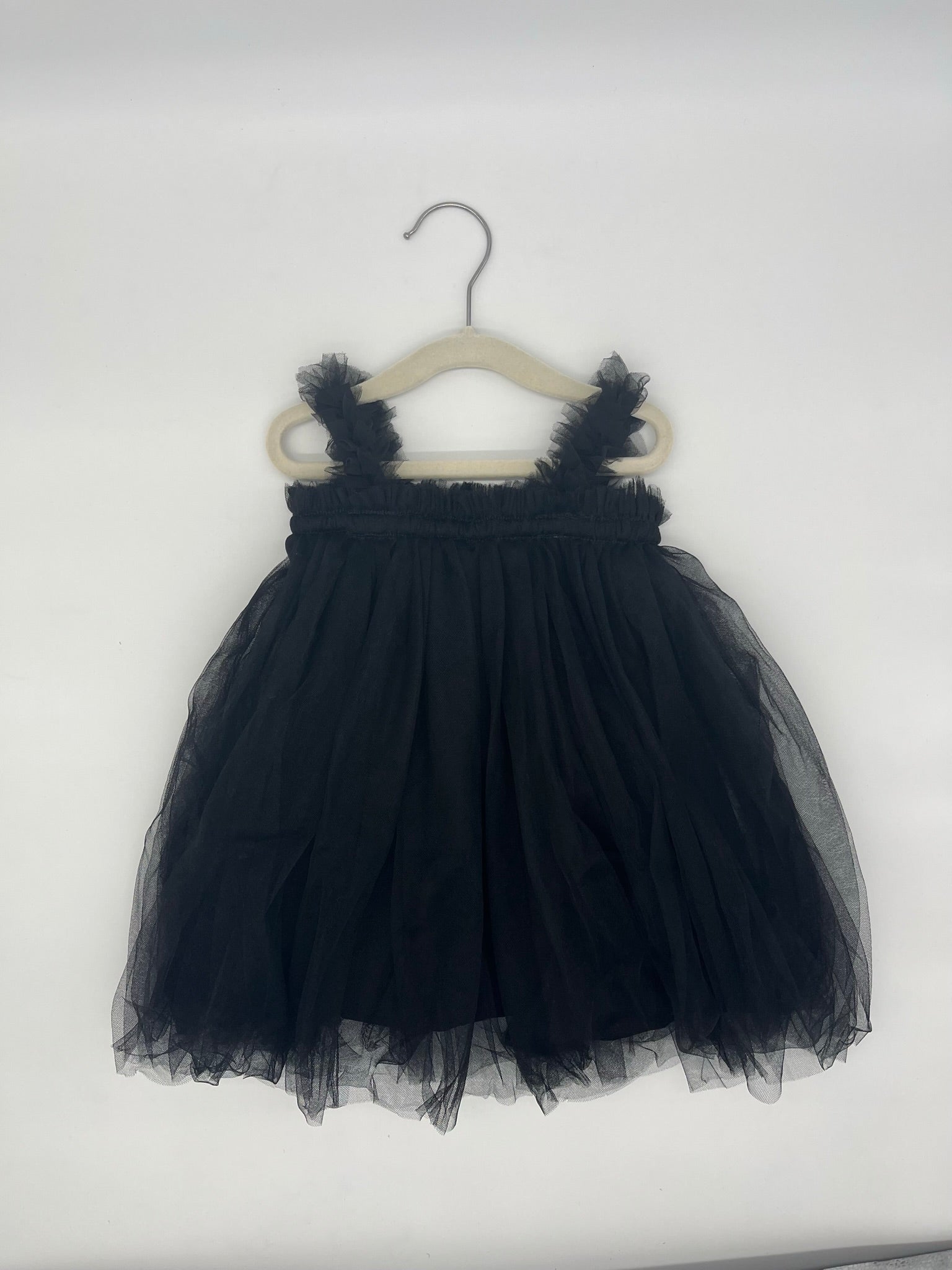 101 - Plain Black Baby Dress
