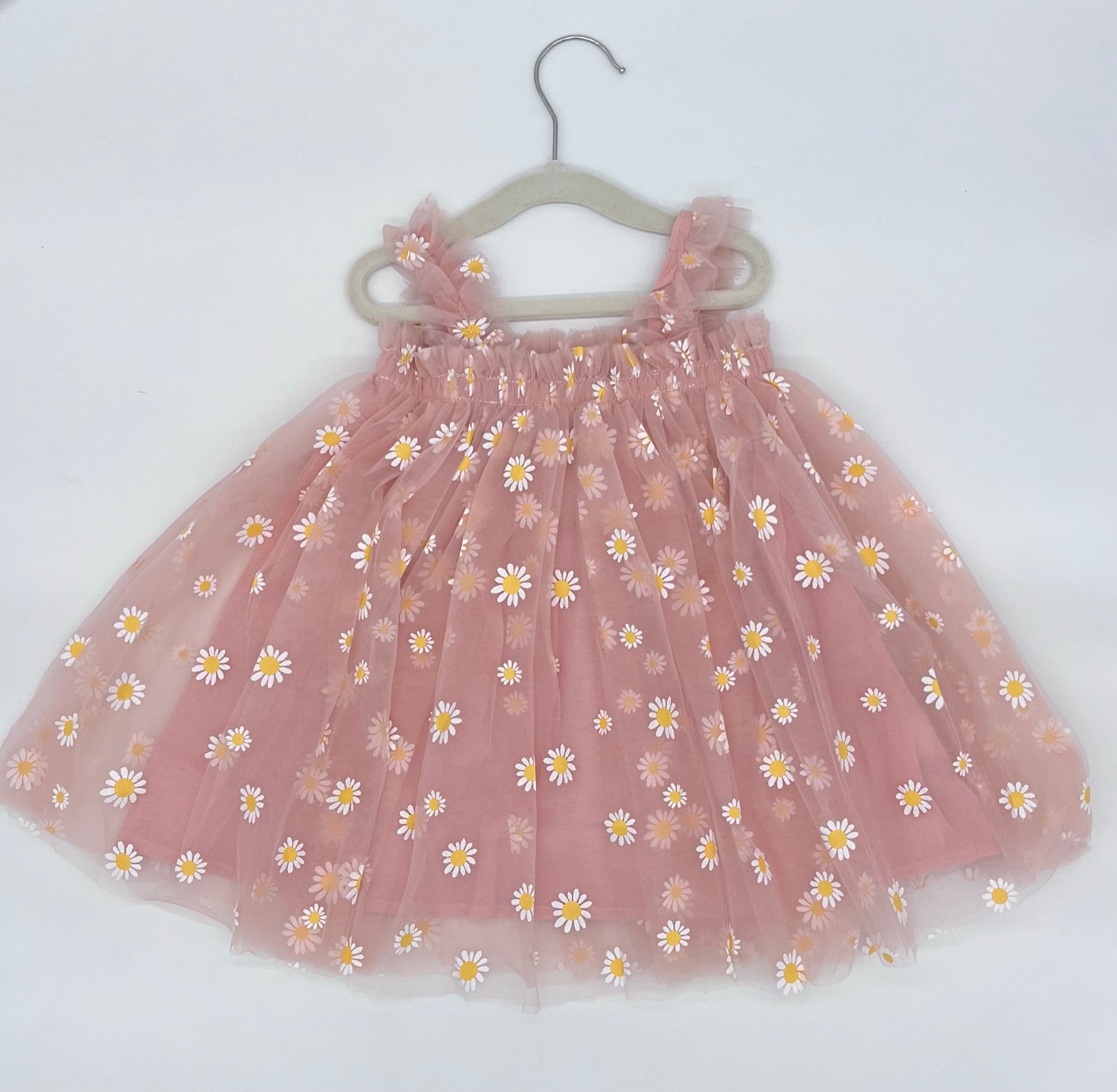 03 - Pink Daisy Tulle Dress