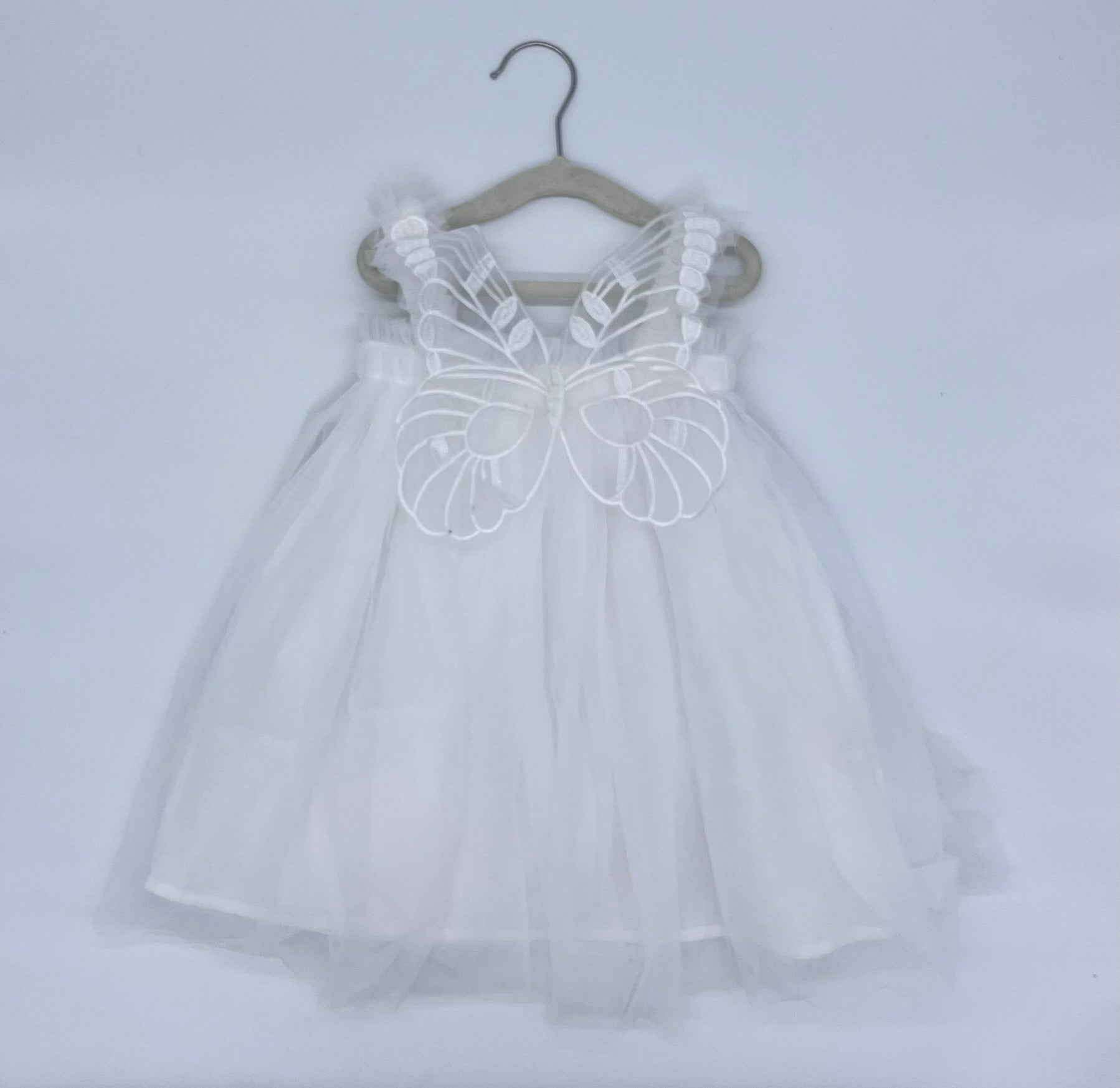 21 - Butterfly Fairy Dress White