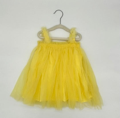 105 - Yellow Baby Tulle Dress