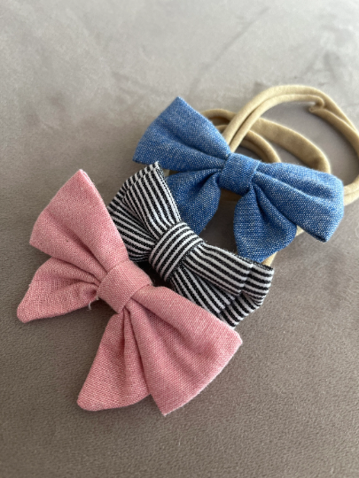 Set 3 of Baby headbands