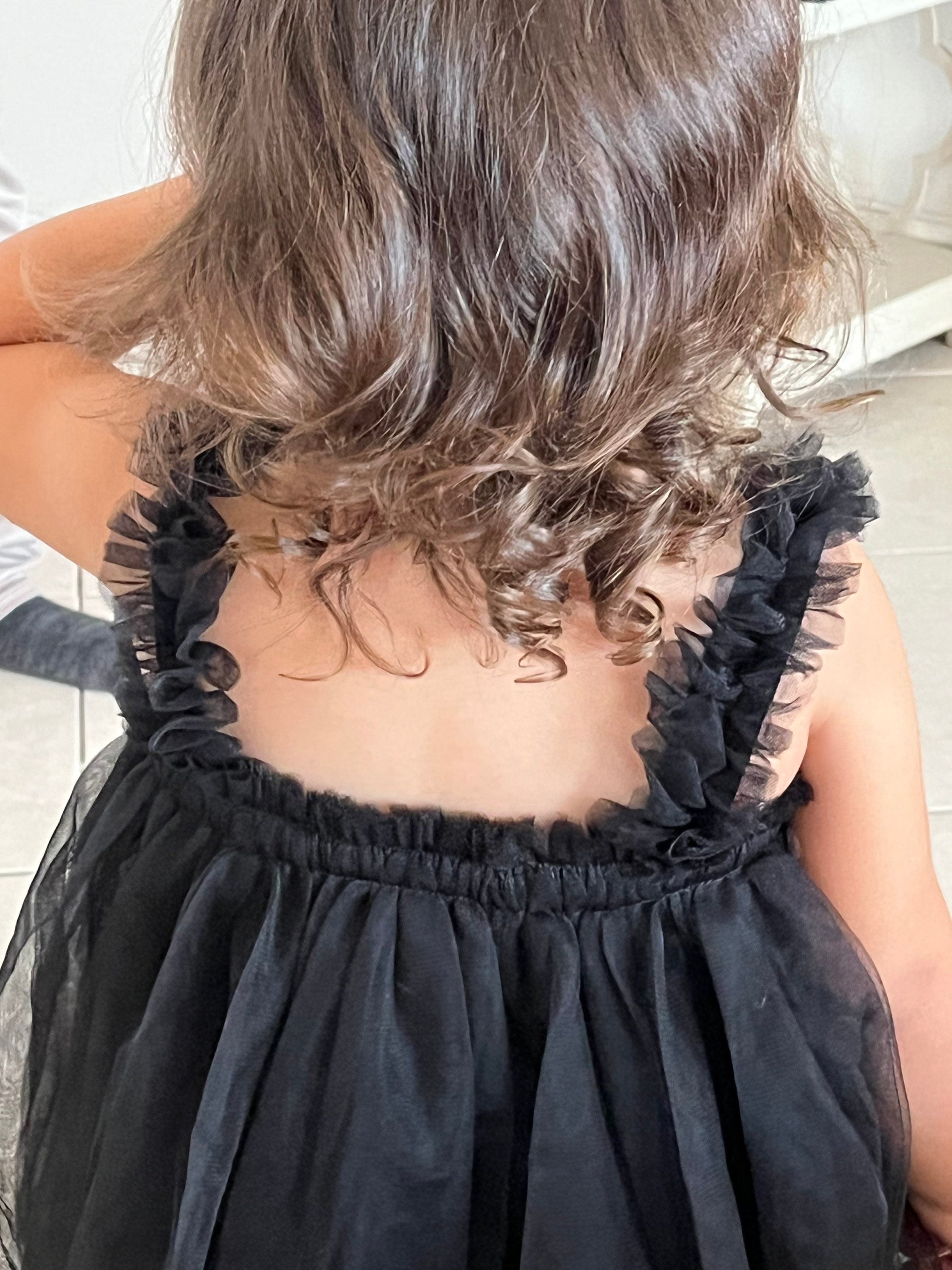 101 - Plain Black Baby Dress