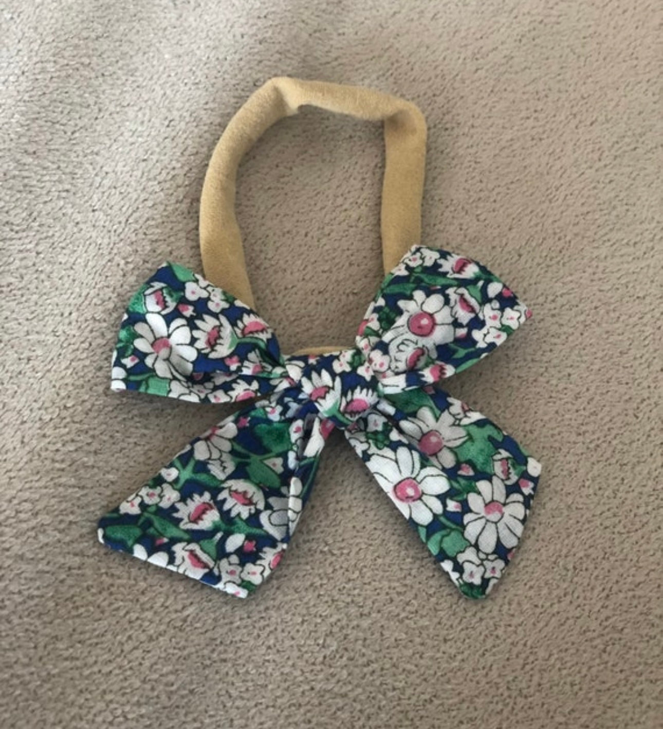 Set of 4 bows Flowers Headbands