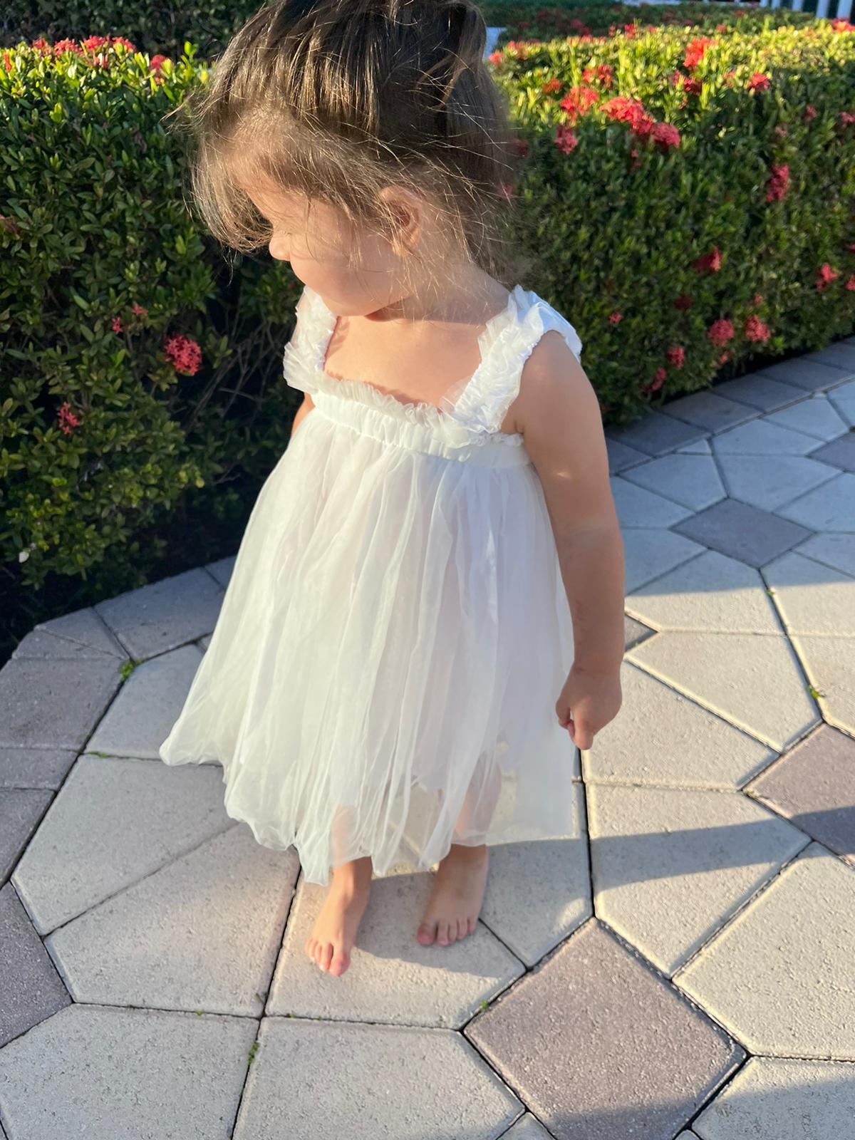 21 - Butterfly Fairy Dress White