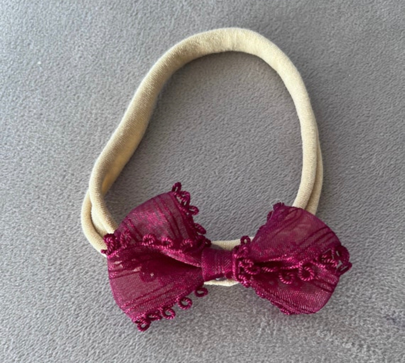 Set of 4 bows Flowers Headbands