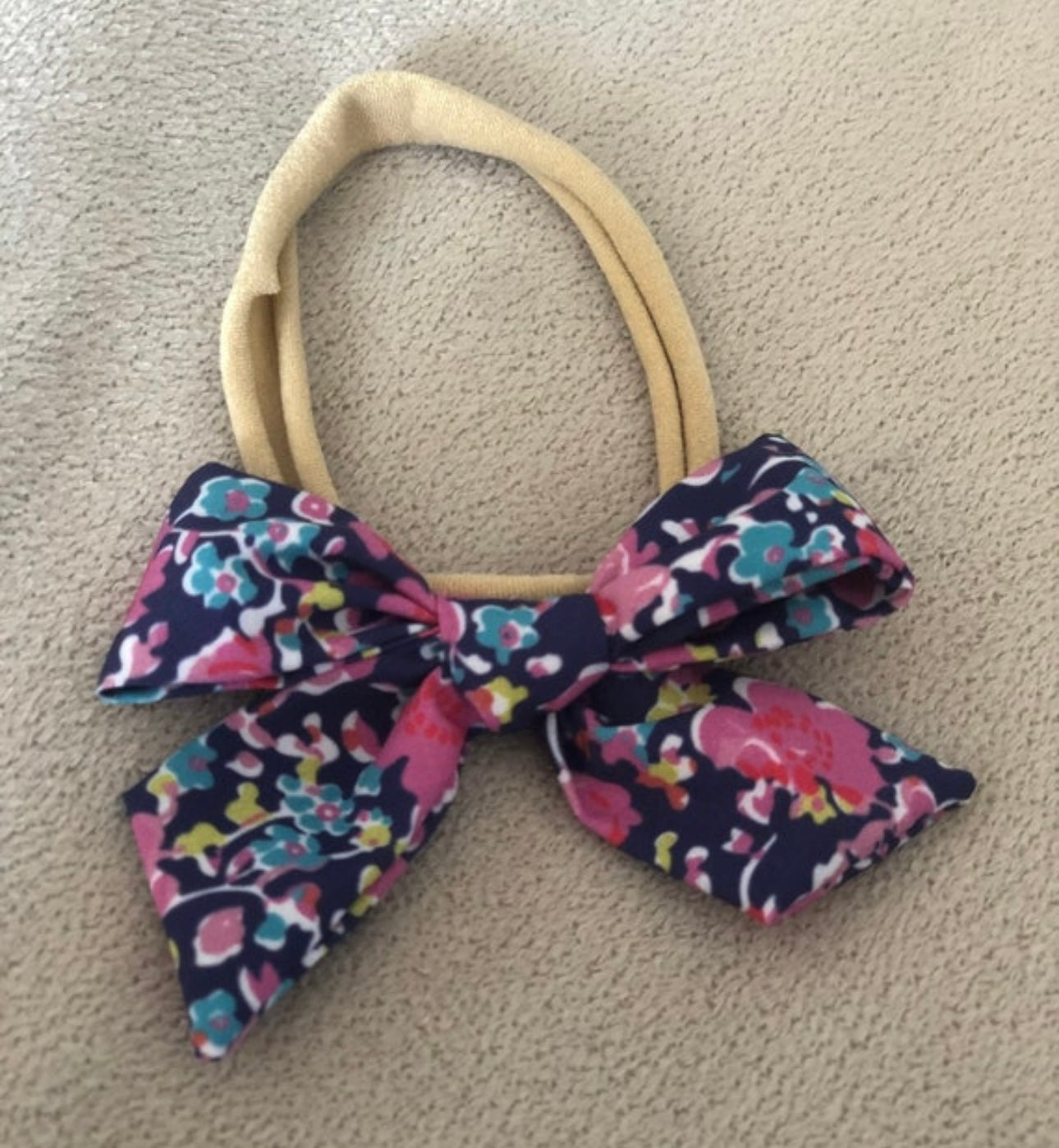 Set of 4 bows Flowers Headbands