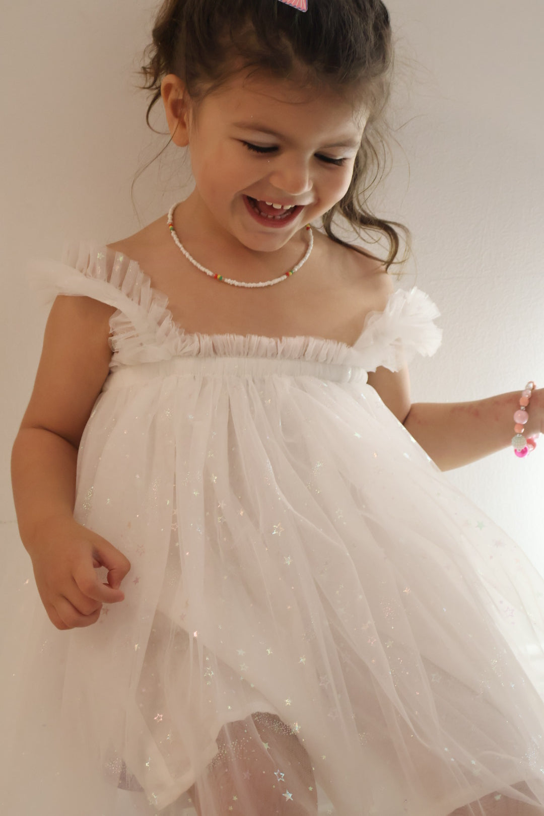 35 - Irredescent Unicorn and stars Dress