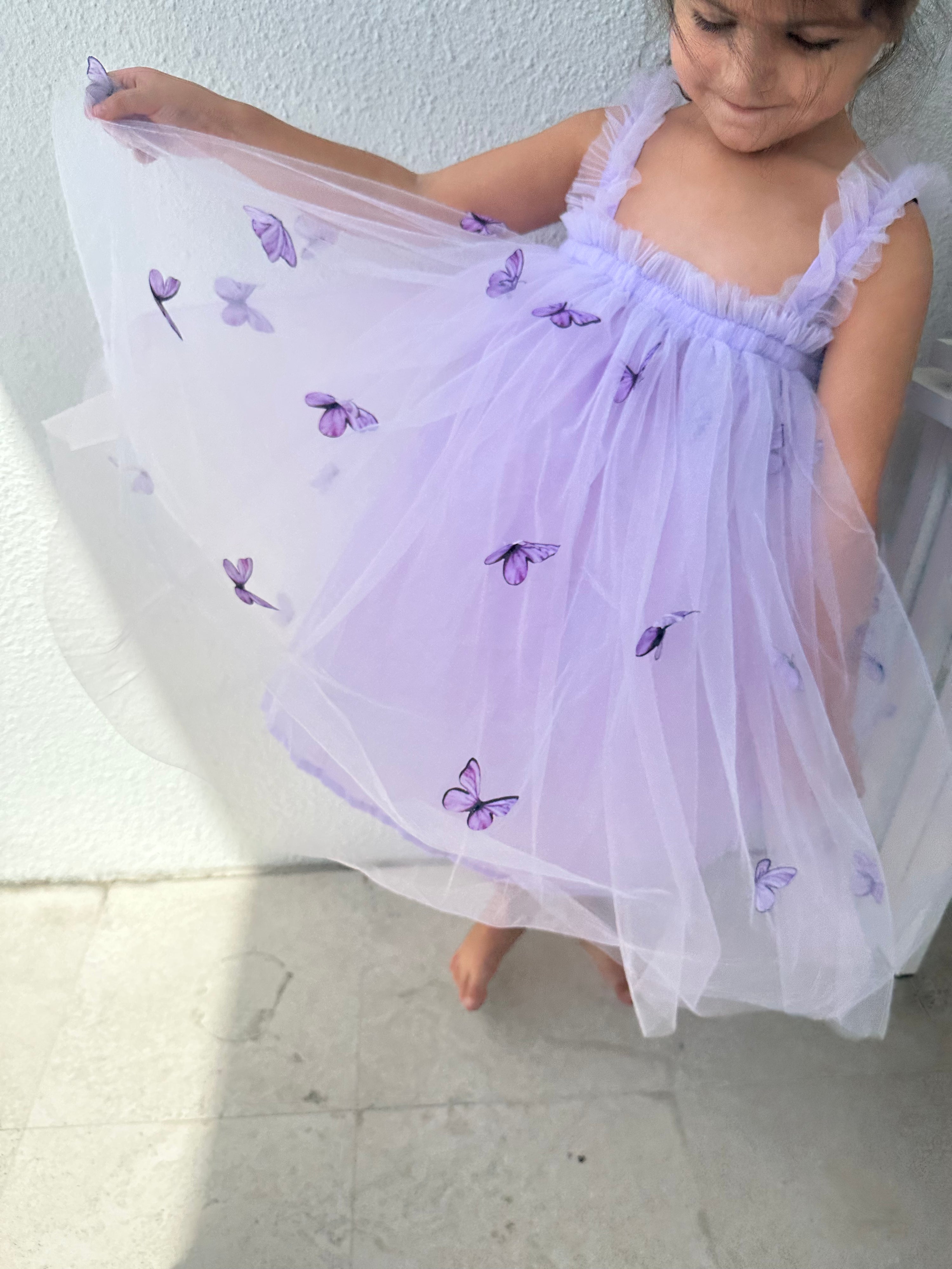 Purple Butterfly Fairy Dress