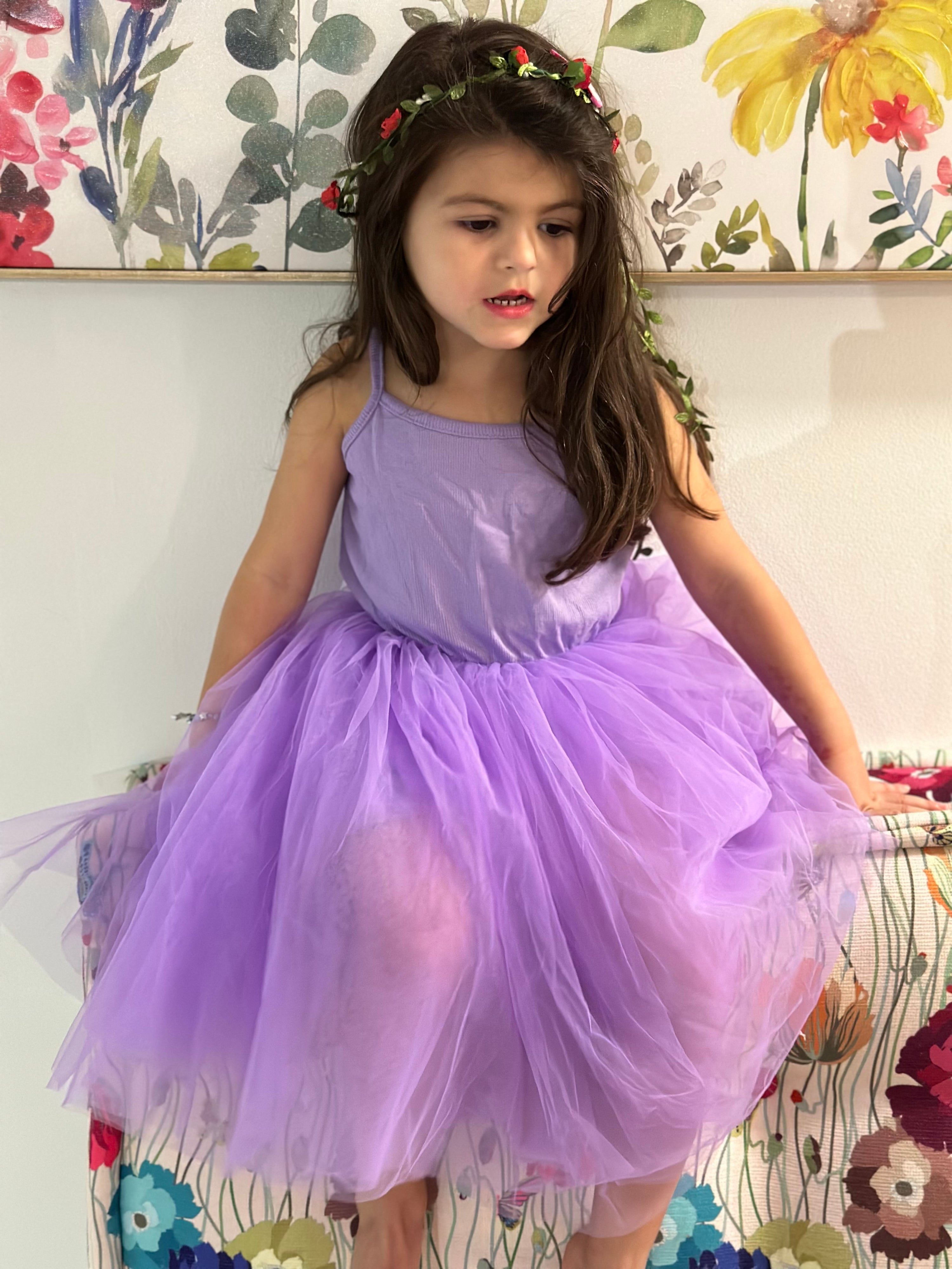 Purple Lilac Ballerina Dress
