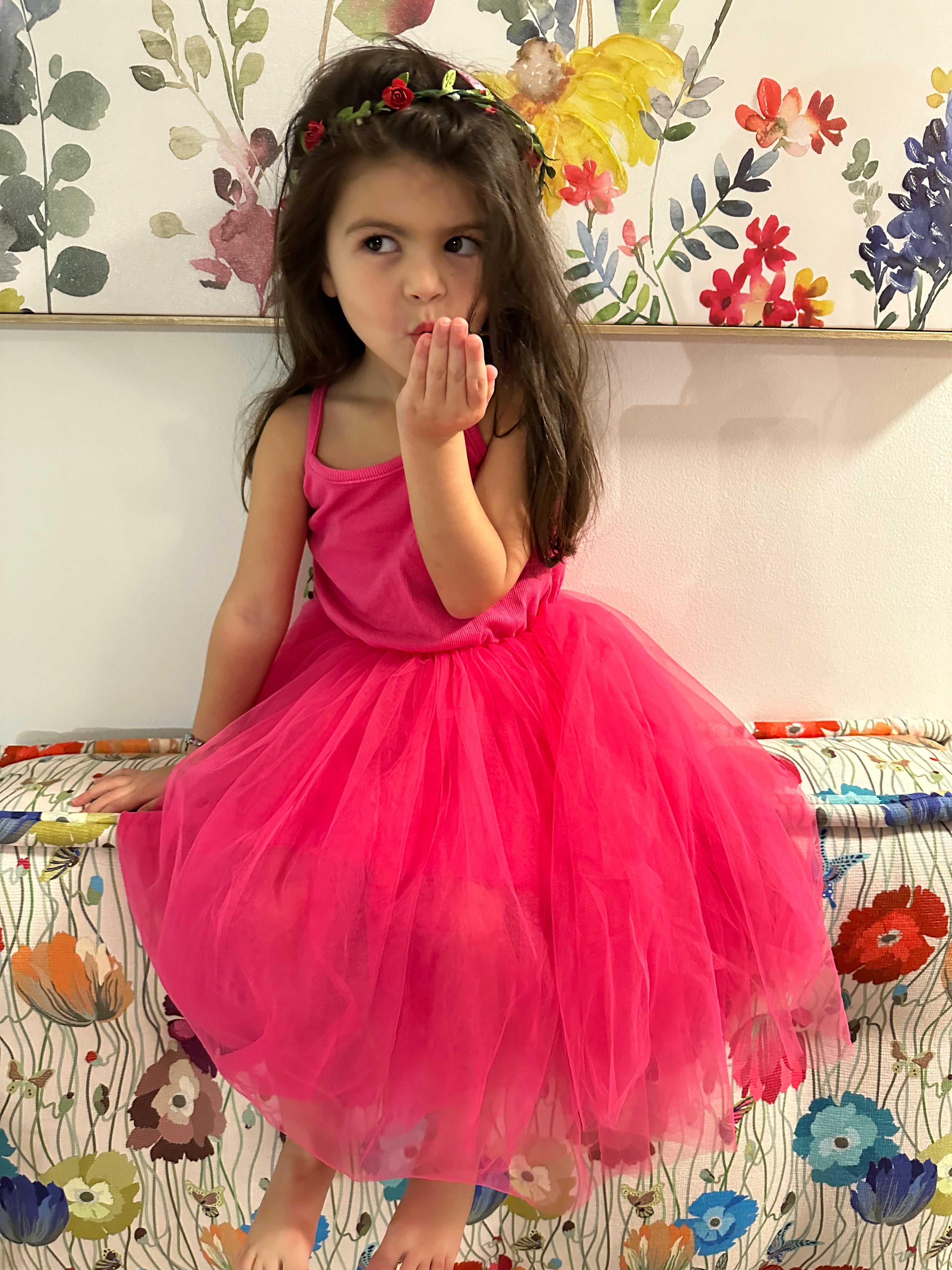 Magenta Ballerina Dress