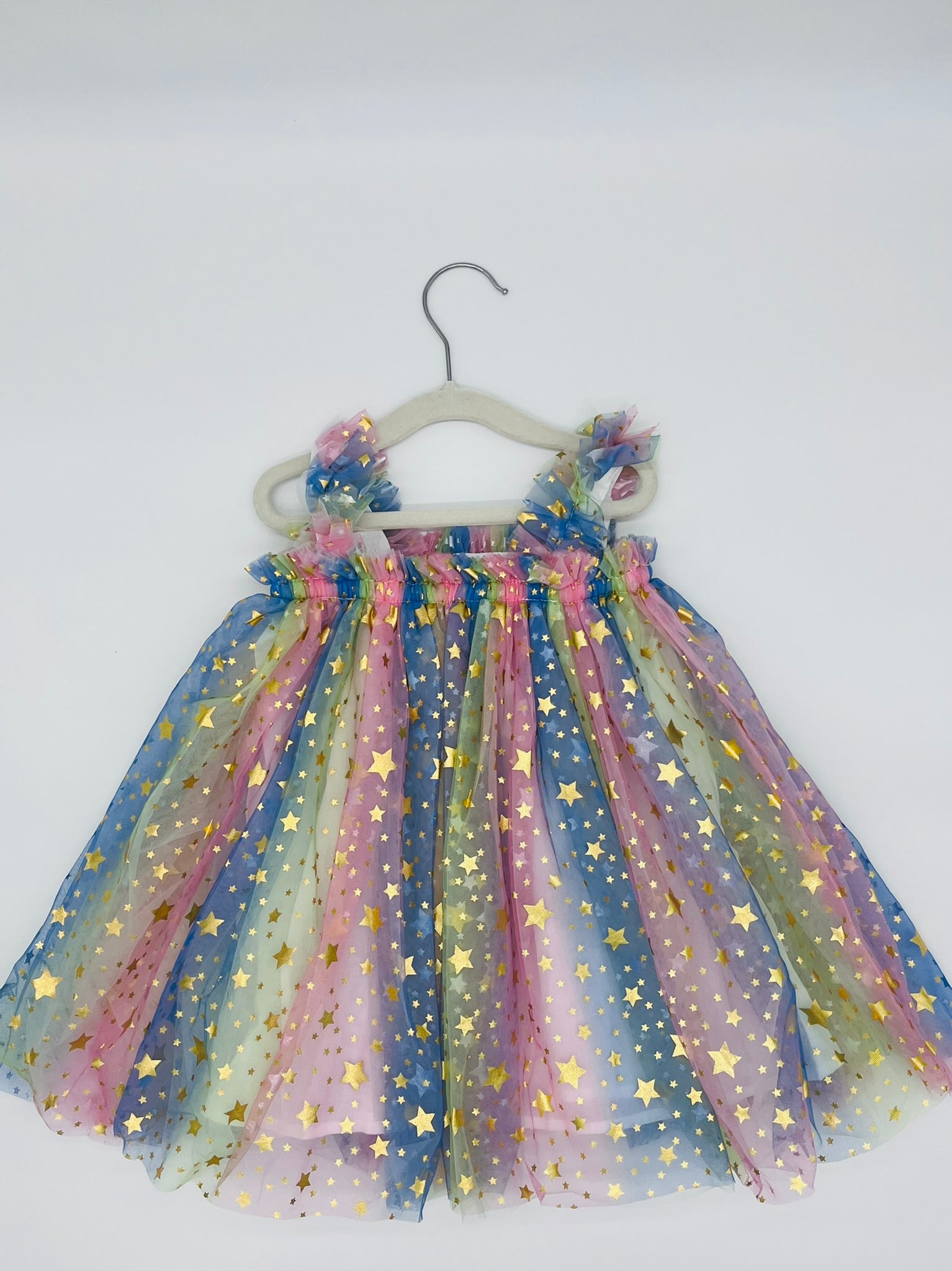 Rainbow and Stars Birthday Dress