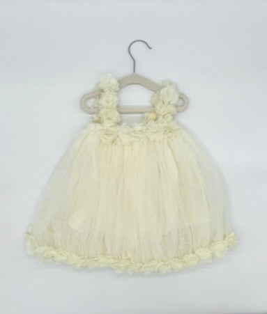 Cream Flower Girl Dress