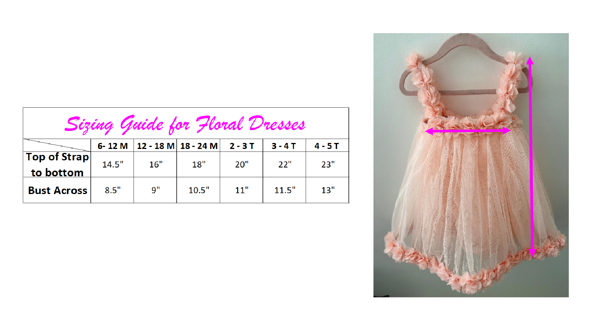 Pink Tulle Dress with Florals